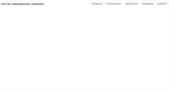 Desktop Screenshot of matteofranceschini.com